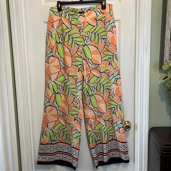 Kaari BLUE wide leg‎ pants . Size large - Picture 1 of 4